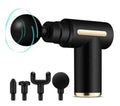 Portable Muscle Massage Gun with 4 Interchangeable Heads